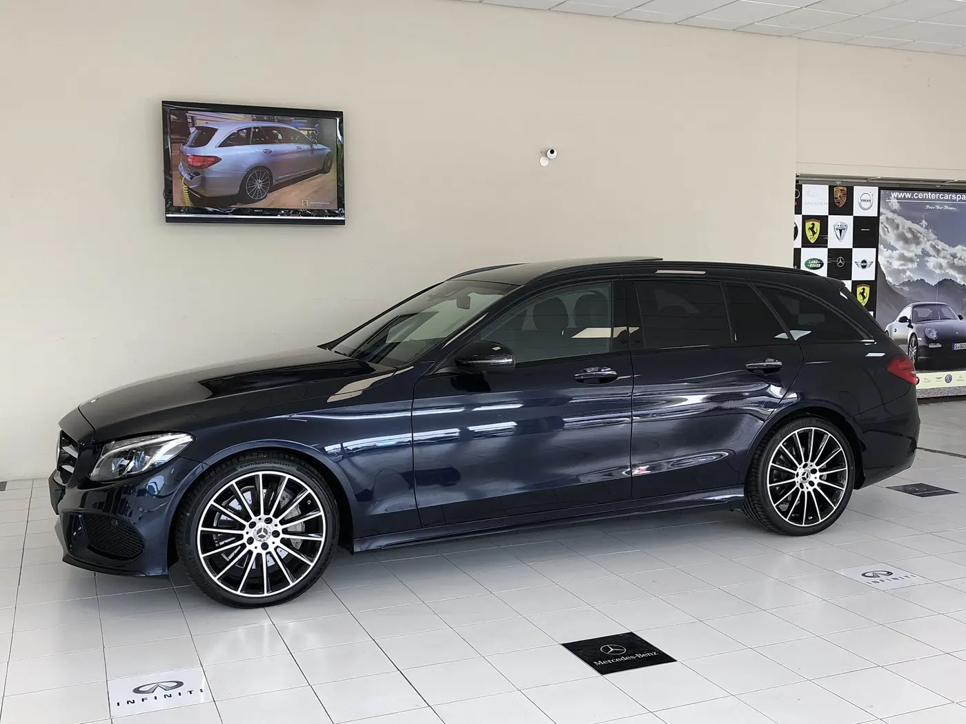 Mercedes-Benz Clase C Estate en la exposición